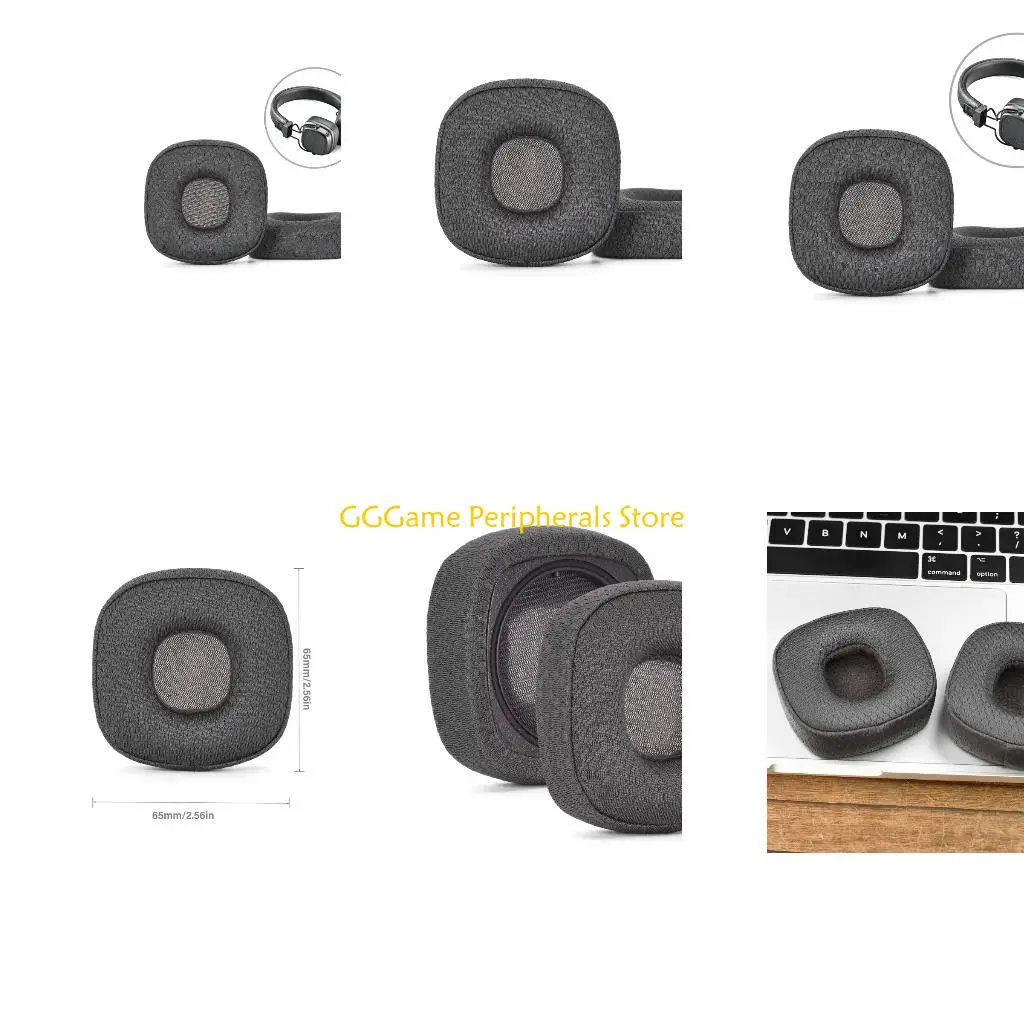 

U55B Durability Meshes Ear Cushions Easy Clean Noise Isolating Earpads For Major V5