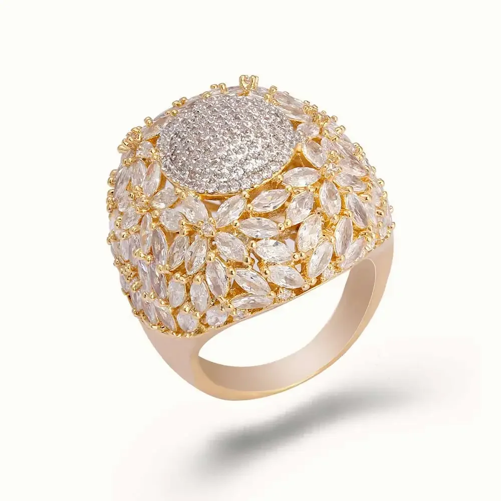 JEWEL 2024 New Style Luxury Cubic Zirconia CZ High Quality Micro Paved AAA Cubic Zirconia For Women Wedding Party Gift