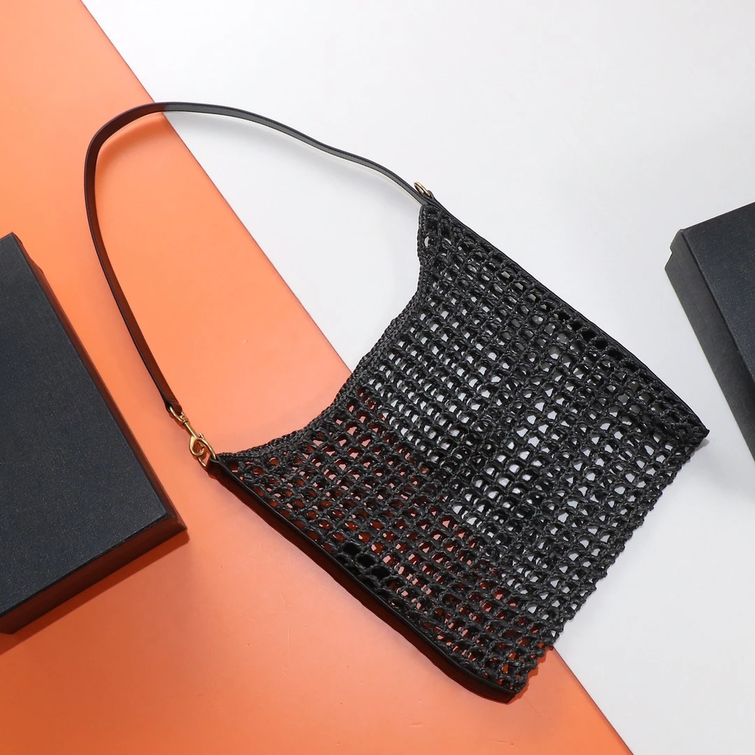 

2025 Ladies New Luxury Women Designer Bags Straw Handbags High Quality Backpack Famous Brand Shoulder Bag