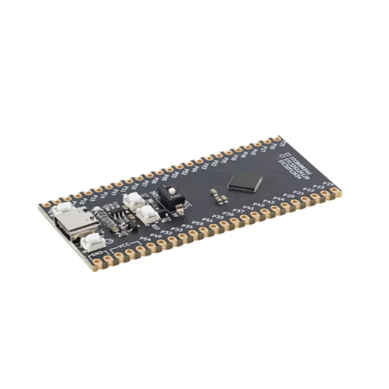 5pcs STC32F12K54-QFN48 Core Function Learning Board Development Board Module Type-C Interface Half-Hole Board