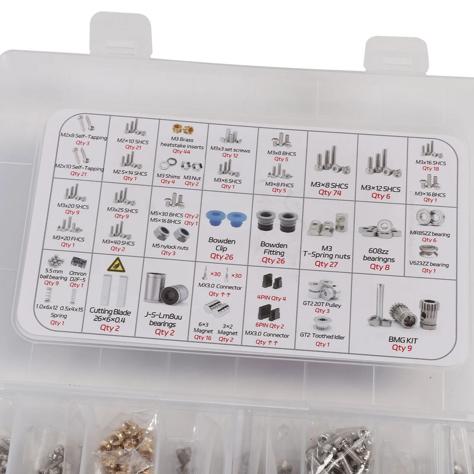 8 Color ERCF ERCF ERCF Kit 8 Color Printing Enrager Rabbit Carrot Feeder Multi Material MMU Kit for Klipper 3D Printers ERCF Kit