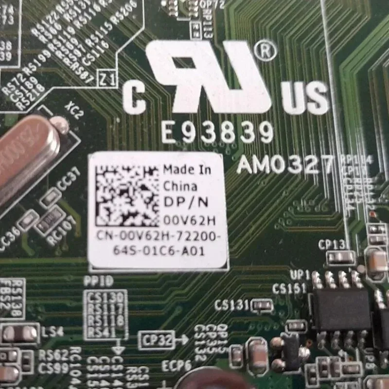 CN-00V62H For Dell Optiplex 9020 SFF Motherboard 00V62H 0V62H DDR3 Mainboard 100% Tested Fast Ship TT