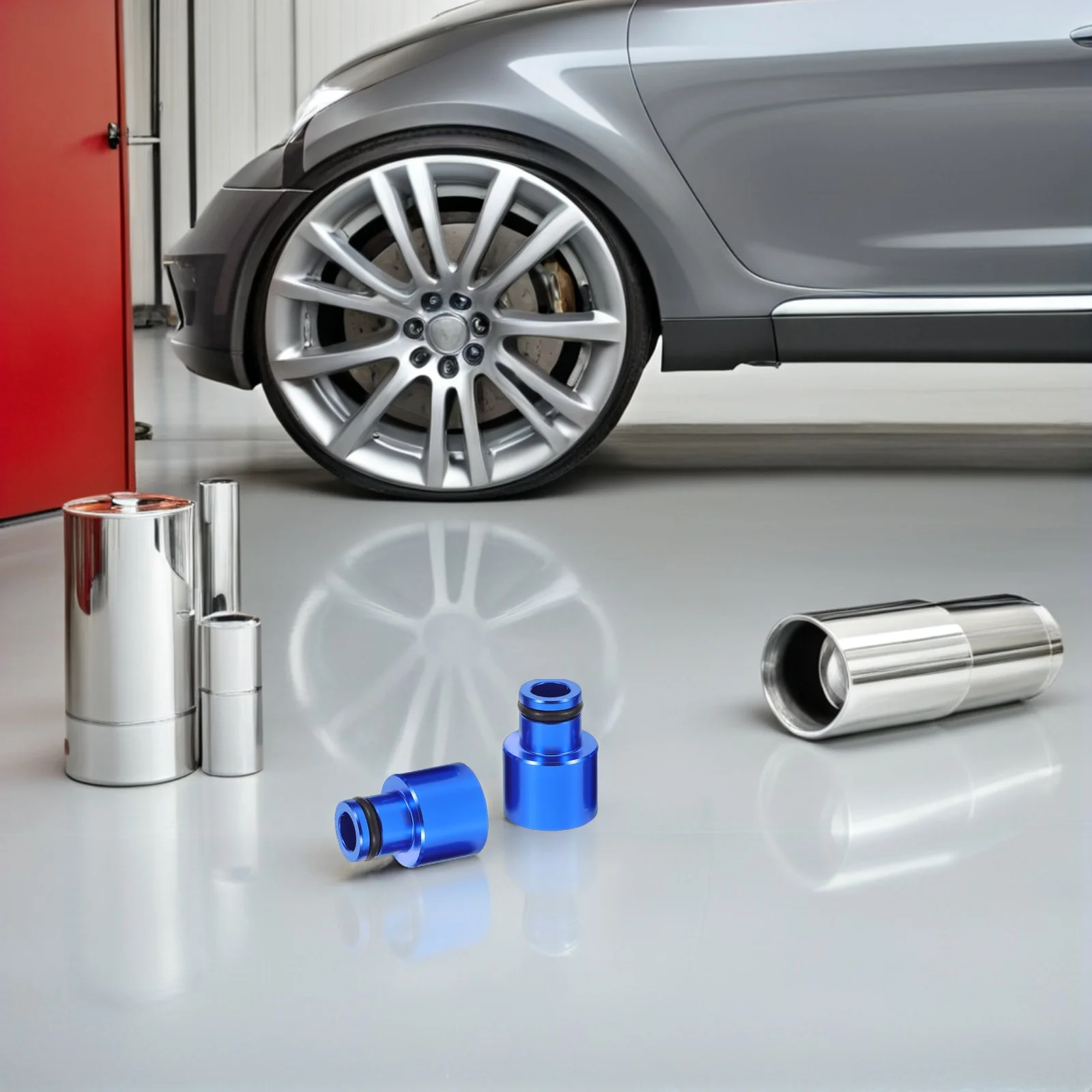 

4pcs Injector Adapter High Flow Heat Resistant For Civic B16 Engines Performance Upgrade Fuel System