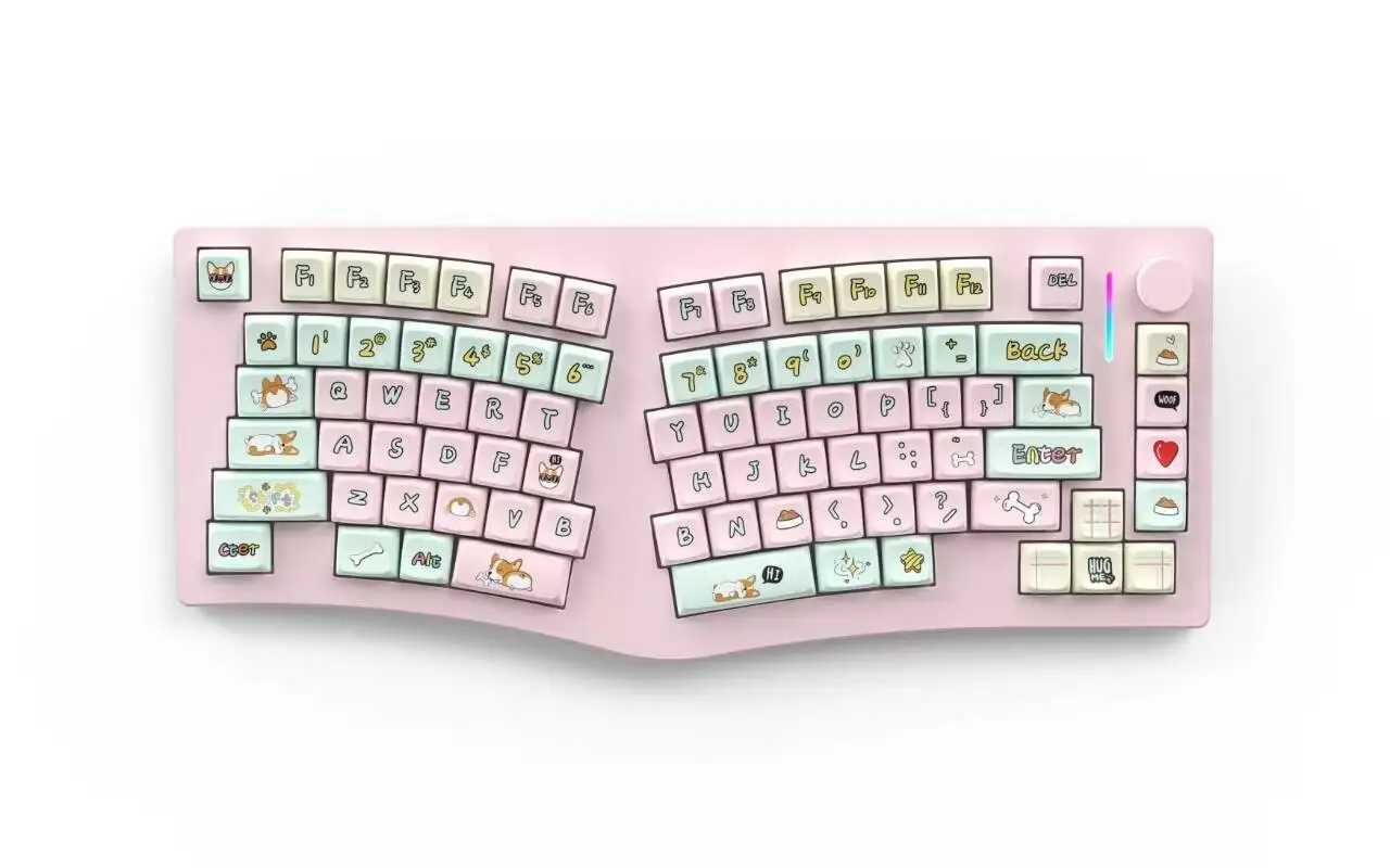 Imagem -05 - Feker Alice75 Gamer Teclado Mecânico Modo Teclado Ergonômico 2.4g sem Fio Personalizado Troca Quente Novo Alice 75 Teclados de Jogos