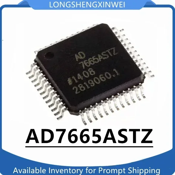 1PCS New Original AD7665ASTZ AD7665AST AD7665 Package LQFP48 Analog To Digital Converter Chip