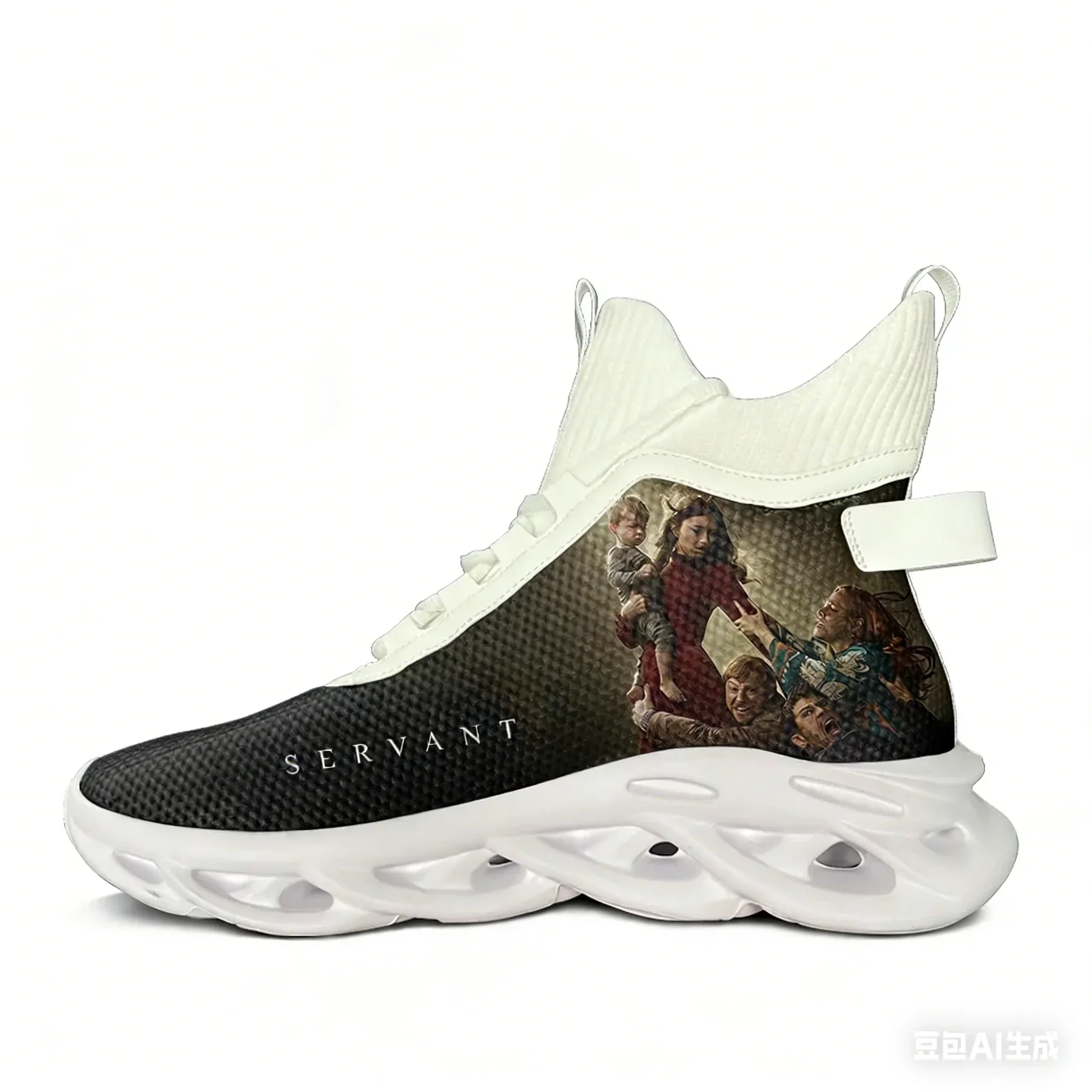 

Servant High Top Flats Sneakers Mens Womens Teenager Sneaker High Quality Personalized Fashion Patterns Casual Shoe Custom Shoes
