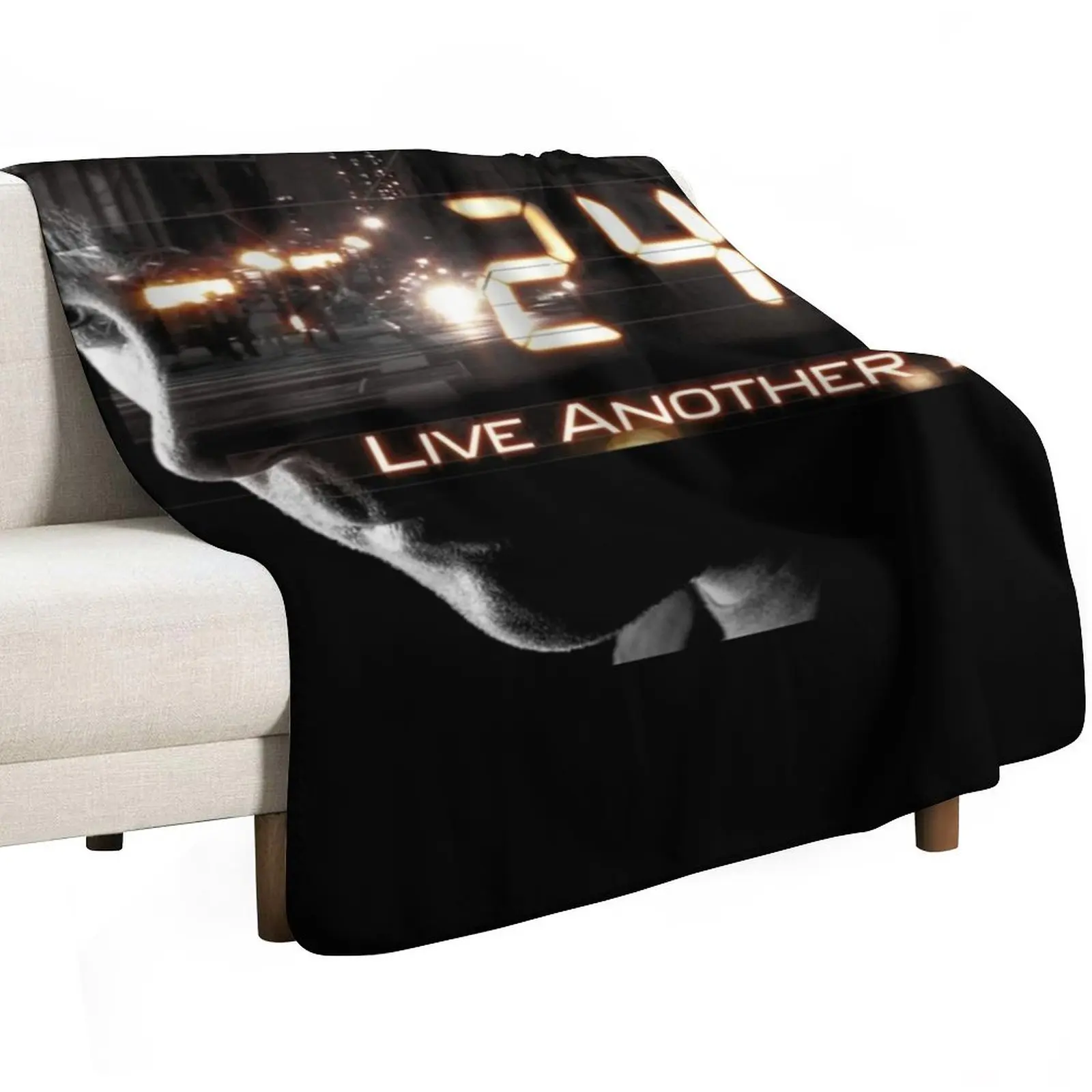 Jack Bauer Throw Blanket Designers heavy to sleep Plush Sofas warm winter Large Blankets
