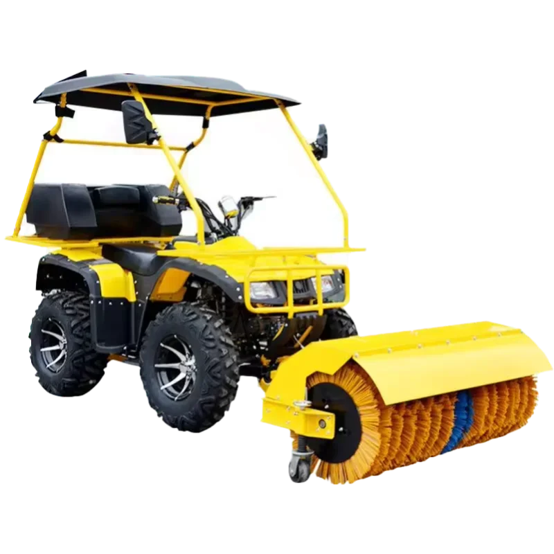 Factory New Four-Wheel Drive Snow Removal Vehicle Road Snowplow Snowblower with Core Engine for Farms Available Cheap Prices