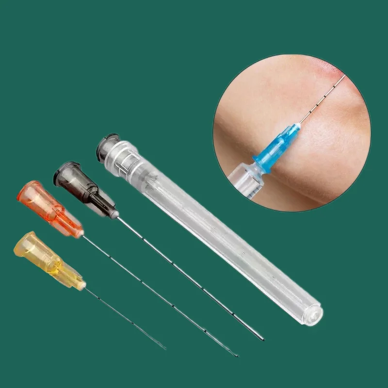 50 قطعة أنبوب حقن مملوء 21G22G27G14G18G23G25G ملحقات إبرة الوشم الحادة الصغيرة #2