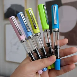 TWSBI ECO Piston Pen Transparent Resin Fountain Pen Holder Large Capacity Ink Storage Student Writing Business Supplies Gift