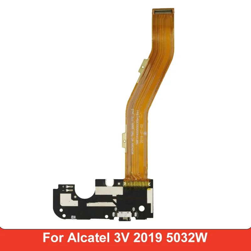 Para Alcatel 3V 2019 5032W puerto de carga Cable flexible puerto de carga USB conector Cable flexible