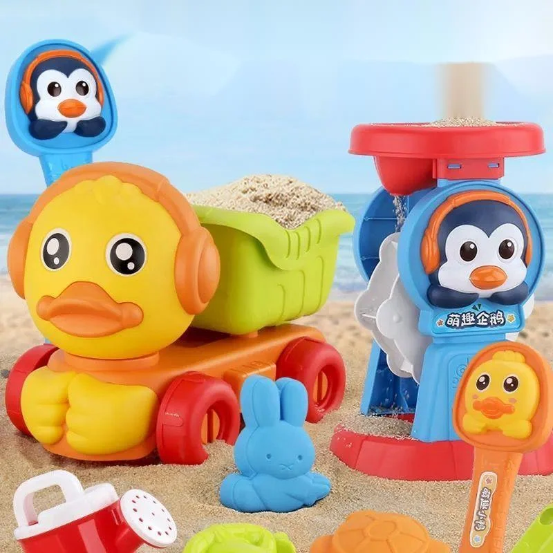 Zomer Strand Speelgoed Voor Kinderen Animal Model Strand Graven Zand Tool Met Schop Water Game Spelen Zwemmen Bad Speelgoed Nieuwe 2022