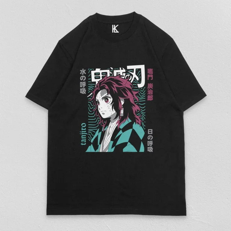 

Remera de Tanjiro Kamado V8Vintage Special Unisex T-shirt Anime Shirt,Soft Tee All Size
