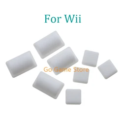 1set For Nintendo Console WII Non-slip Rubber Pad Dust Plugs Screw Feet Cover Replacement