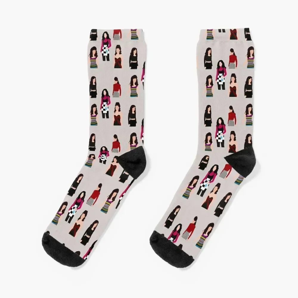 

fran fine Socks Heating sock retro Climbing Women Socks Men's