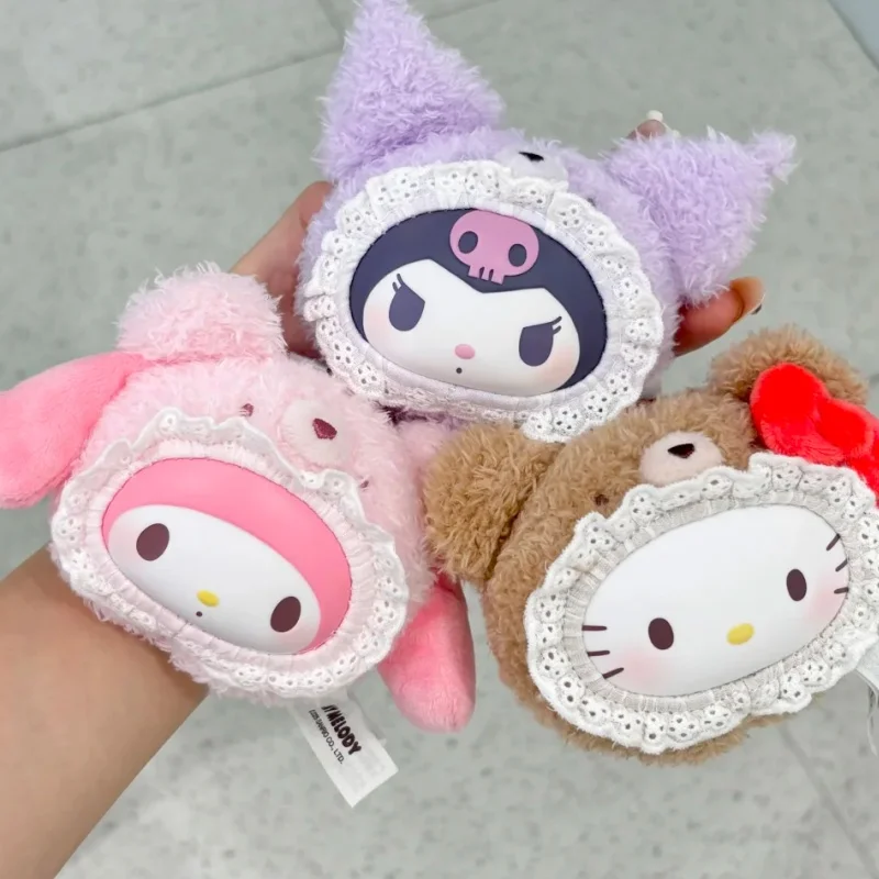 

【】Toptoy Sanrio Characters Fluffy Bear Series | Plush Blind Box & Bag Charm | Characters: Hello Kitty/Kuromi/Pompompurin