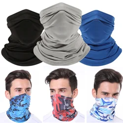 UV Protection Scarf Ice Silk Face Cover mask Neck Tube Quick-drying Outdoor Fishing Cycling Magic Motorcycle Breathable Bandana