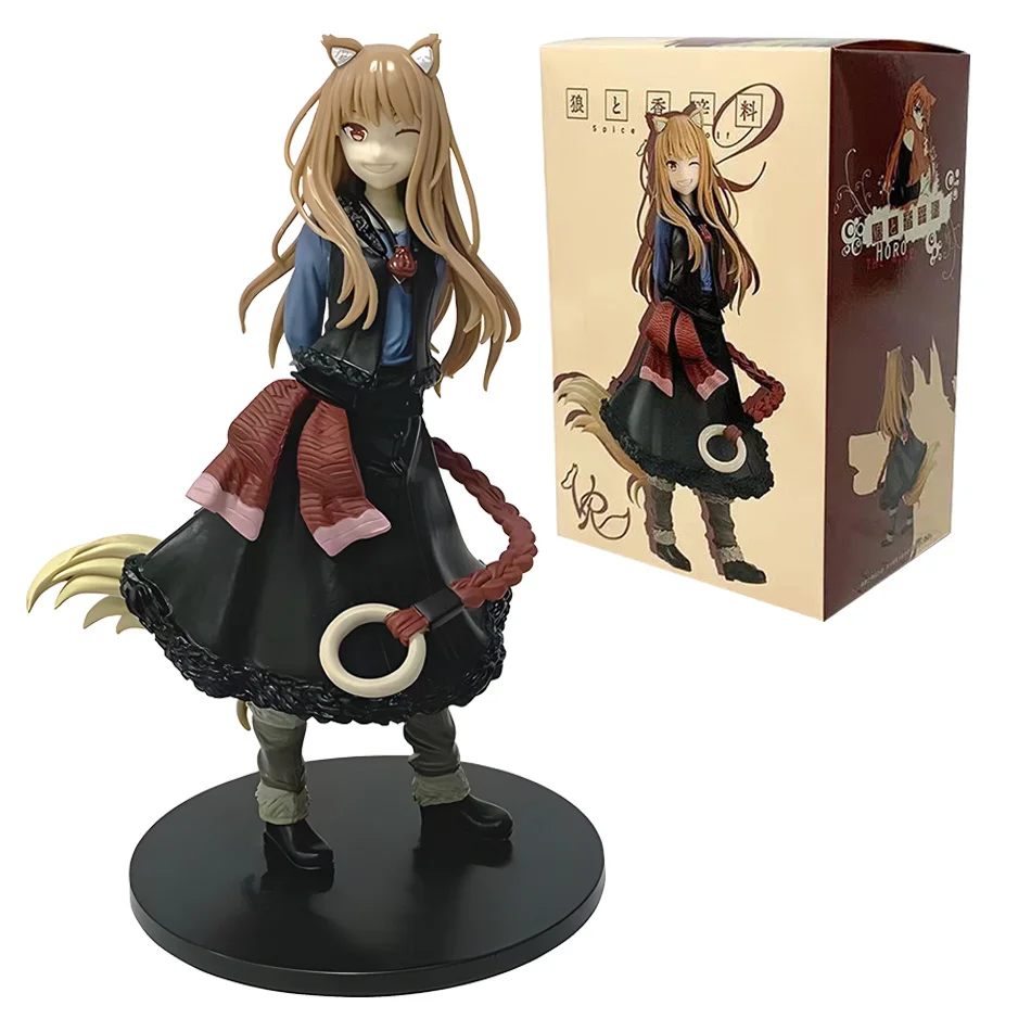 17CM Spice And Wolf Horo Anime Actionfigur PVC-Modell Sammlerstück Ornament Cartoon Geschenkartikel
