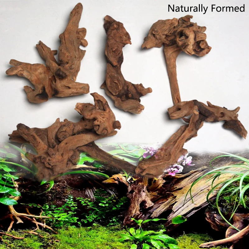 capetsma Aquarium Decoratie Holle Boomstam Aquarium Decoratie, Betta Vis Ornament Kunsthars Aquarium Log Aquarium Decoratie Hout met Gaten & Vissen Hideout Verbergen Grotten