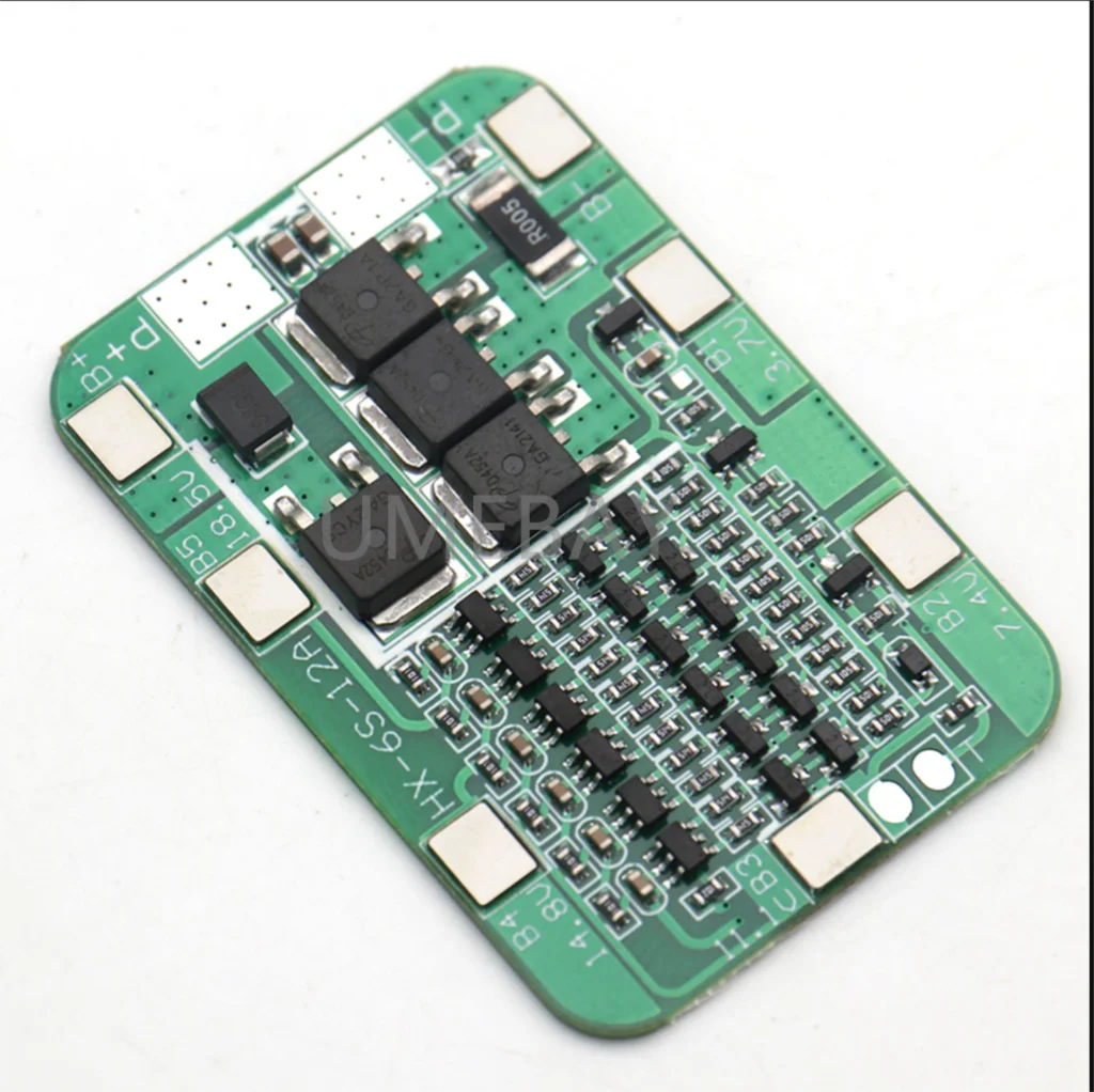 10PCS   6S22.2V12A six polymer 18650 lithium battery protection board high current 20V without balanced six strings