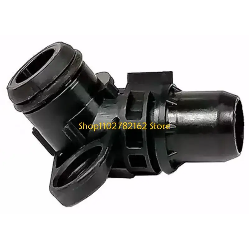 547B Engine Coolant Line Fitting, Black Hose Joint Replacement Part for 1 Series Vehicle Cooling System Hose Repair, Service