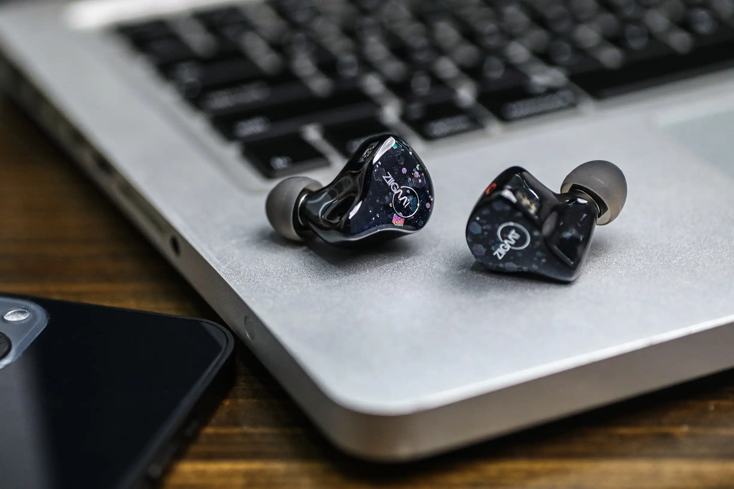 ZiiGaat Cincobo 2 Dynamic Driver + 3 Balanced Armature Drivers Hybrid IEM HiFi Kopfhörer Studio Tuning mit abnehmbarem Kabel – Detail 3