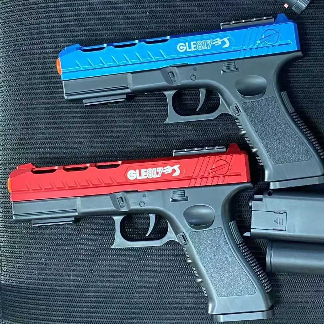 Pistolet électrique Splash Ball pour enfants et adultes, tir automatique, odorjouet Airsoft, boule d'eau, gel de sport de plein air, 2 en 1, Noël