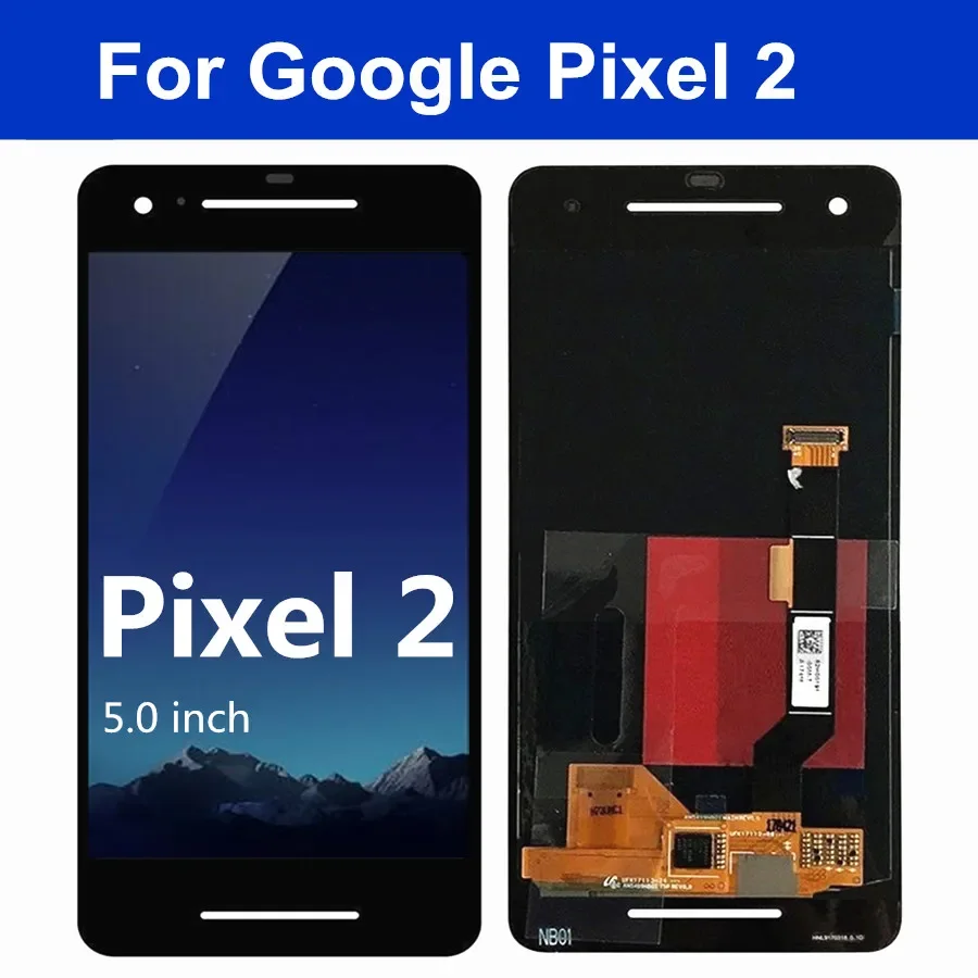 

5,0 "AMOLED для HTC Google Pixel 2, ЖК-экран + сенсорная панель, дигитайзер, замена экрана в сборе для Google Pixel2 LCD