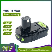 18V 18650 2.5Ah 3Ah Rechargeable Replacement Li-ion Battery for RYOBI P108 18V One Plus P104 P107 RB18L50 RB18L20 P108