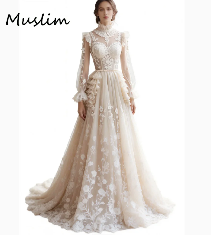 Enchanted Bohemian Wedding Dress 2026 Gypsy Hippies Boho Lace Bridal Dress Celtic Beach Rustic Country Bride Dress Fairly Elf