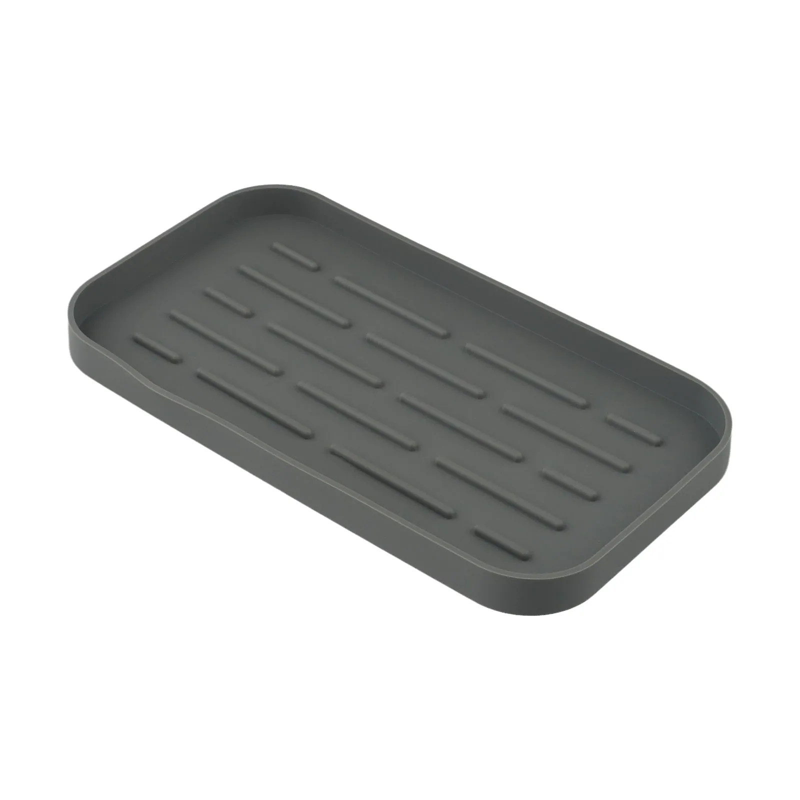 Black Silicone Sponge Holder Multi-purpose Functionality Convenient And Accessible Easy To Clean Heat Resistant For Kitchen