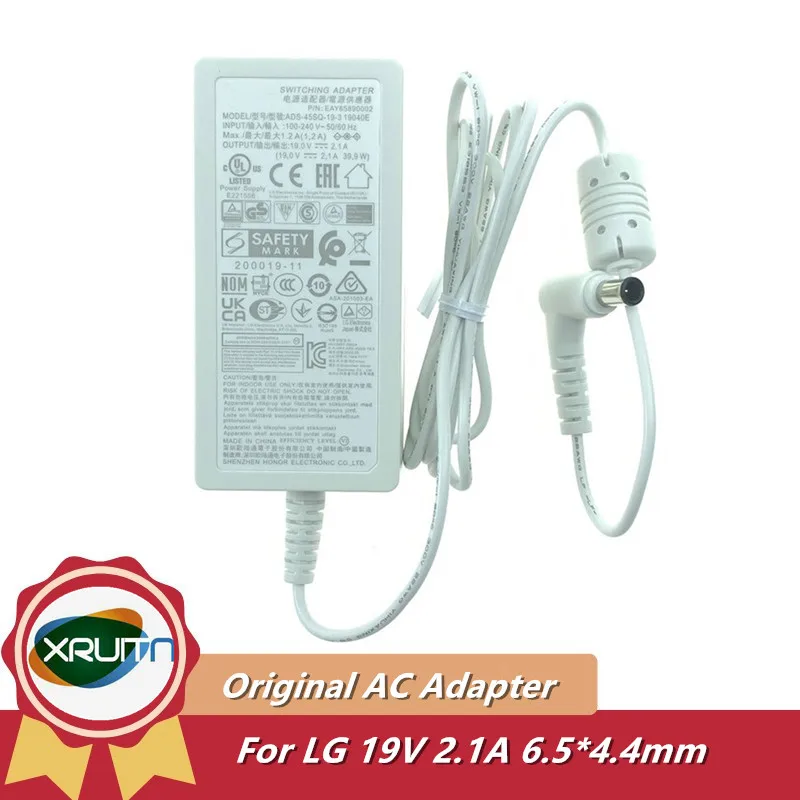 

For LG Monitor LCD TV 58A34/29UM59 Switching Adapter Charger 19V 2.1A 40W ADS-45SN-19-2 ADS-45SQ-19-3 19040E EAY65890001 LCAP21C