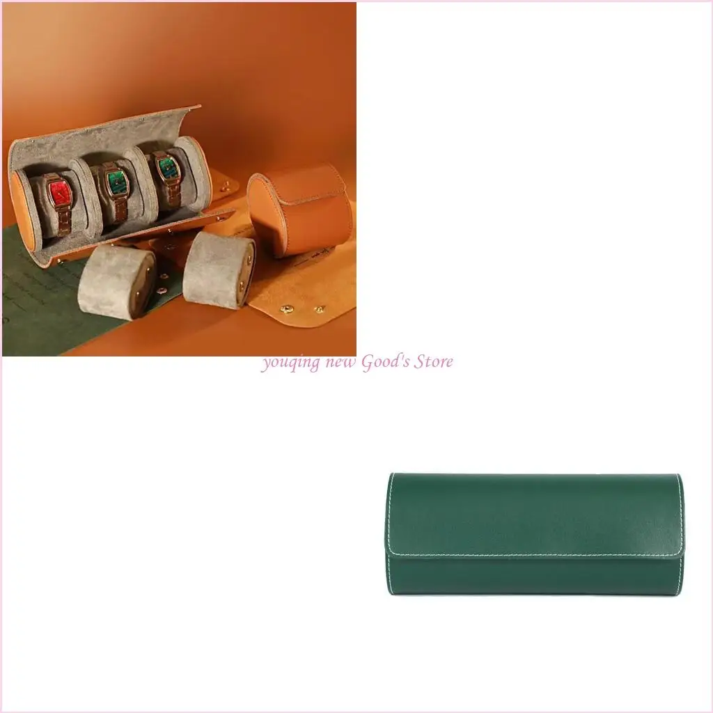 

57QA 1/3 слота, коробка для часов, коллекционный дорожный дисплей для чехла-органайзера для хранения ювелирных изделий, чехол