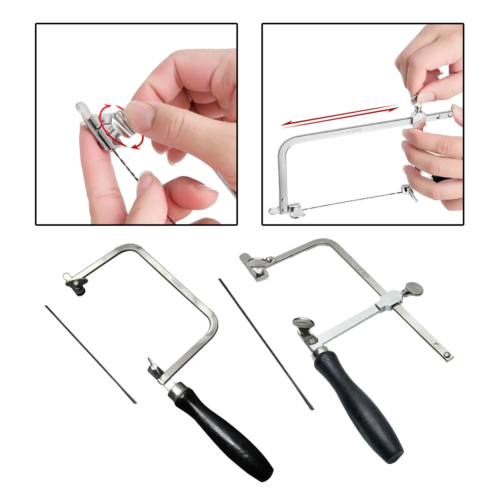 

Jewelers Saw Bow Saw and 12 Blade for Jewelry Making Hand Tool for Jewelry