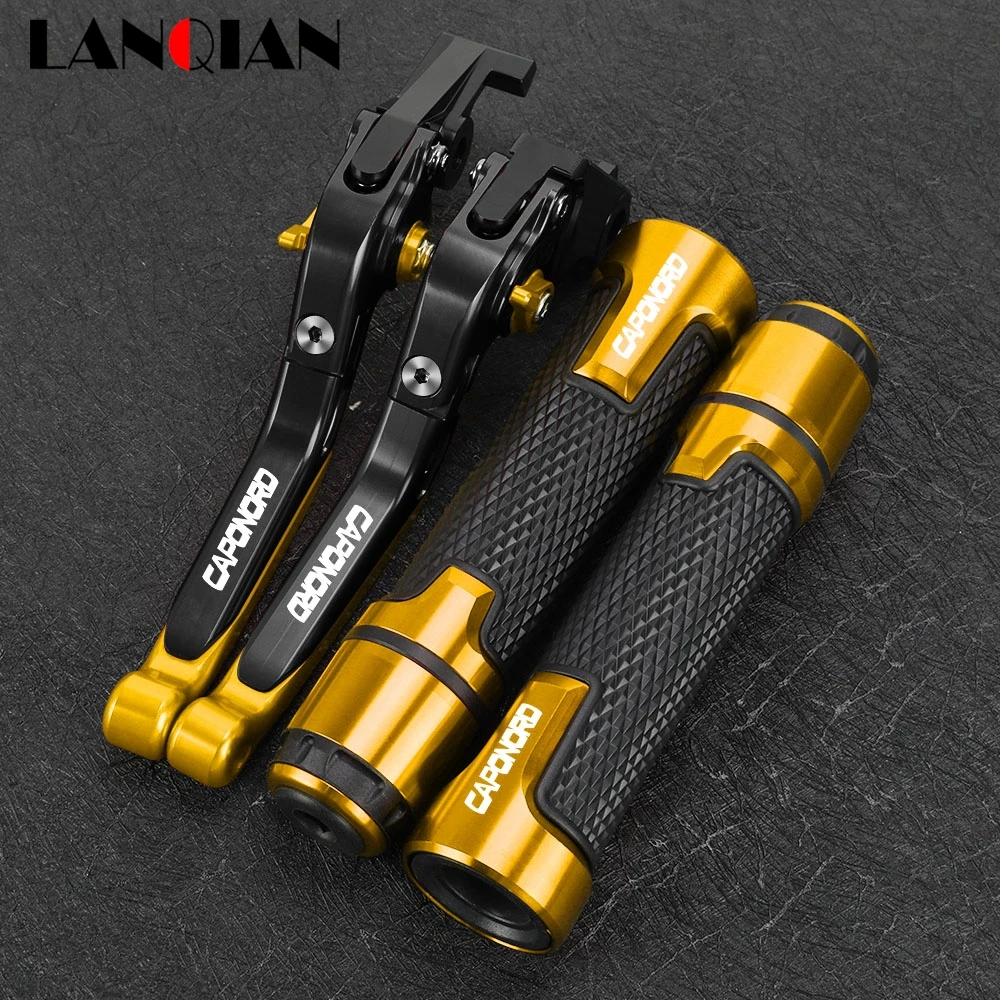 

FOR Aprilia Capanord 1200 Rally 2014 2015 2016 Motorcycle Accessories Adjustable Brake Clutch Levers Handlebar Hand Grips Ends