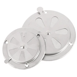95/125mm Adjustable Air Vent Grille Round Ducting Ventilation Grilles Cover BBQ Grill Smoker Exhaust Vent Stove BBQ Accessories