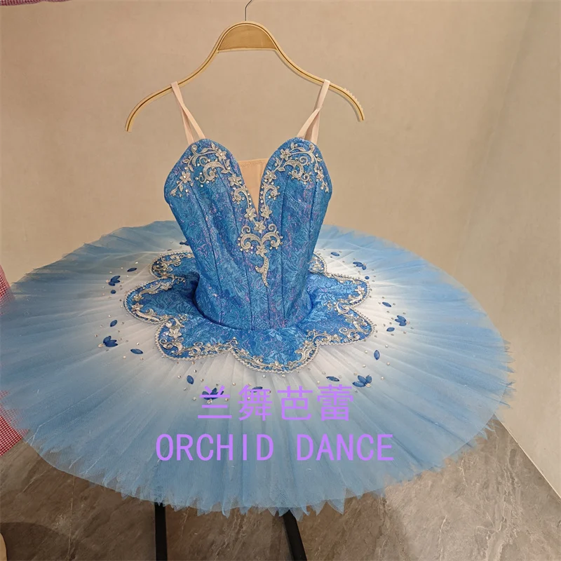 

Professional High Quality 9 or 12 Layers Custom size Custom Color Kids Girls Women Adult Blue Ballet Tutu Costumes