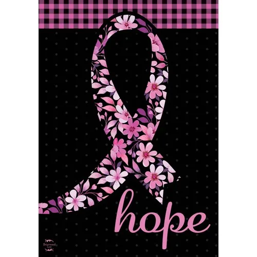 Briarwood Lane Hope Ribbon House Flag 28x40 XXQ