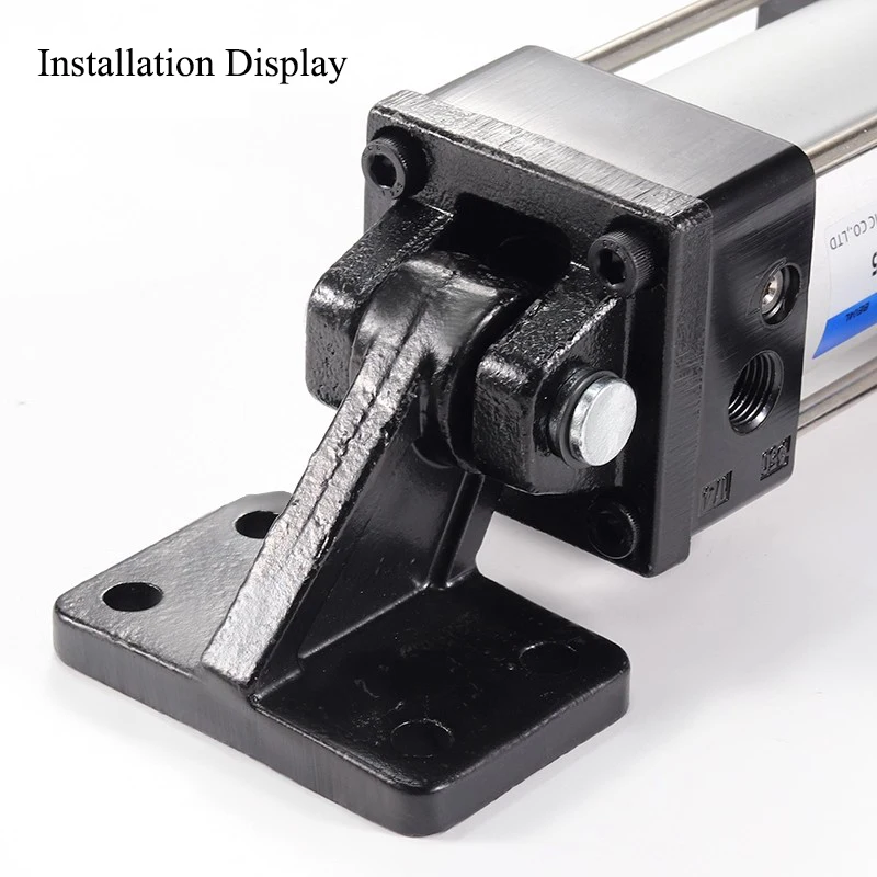 SC Cylinder Bracket Slant Ear Base CR-32/40/50/63/80/100/125/160/200 cylinder Attachment