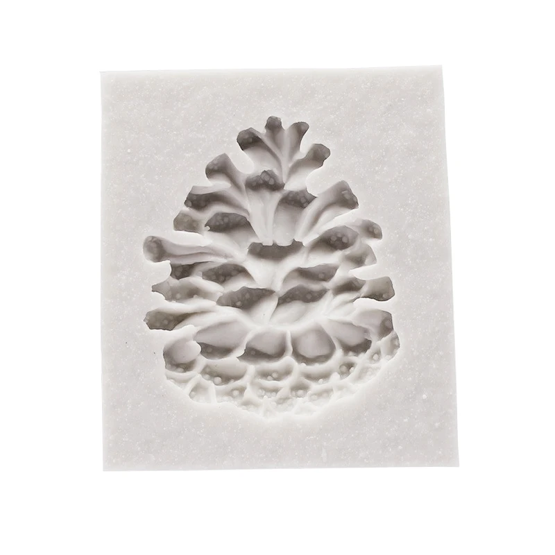 Pinecones Silicone Mold Fondant Cake Decorating Tools Sugarcraft Candy Clay Mold Cookie Cupcake Chocolate Baking Mold