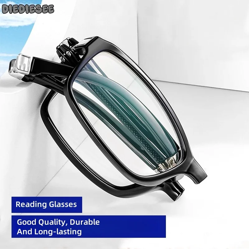 

DIEDIESEE New High-definition Anti Blue Light Foldable Reading Glasses Presbyopia Glasses Can Be Paired With Myopia Glasses 056