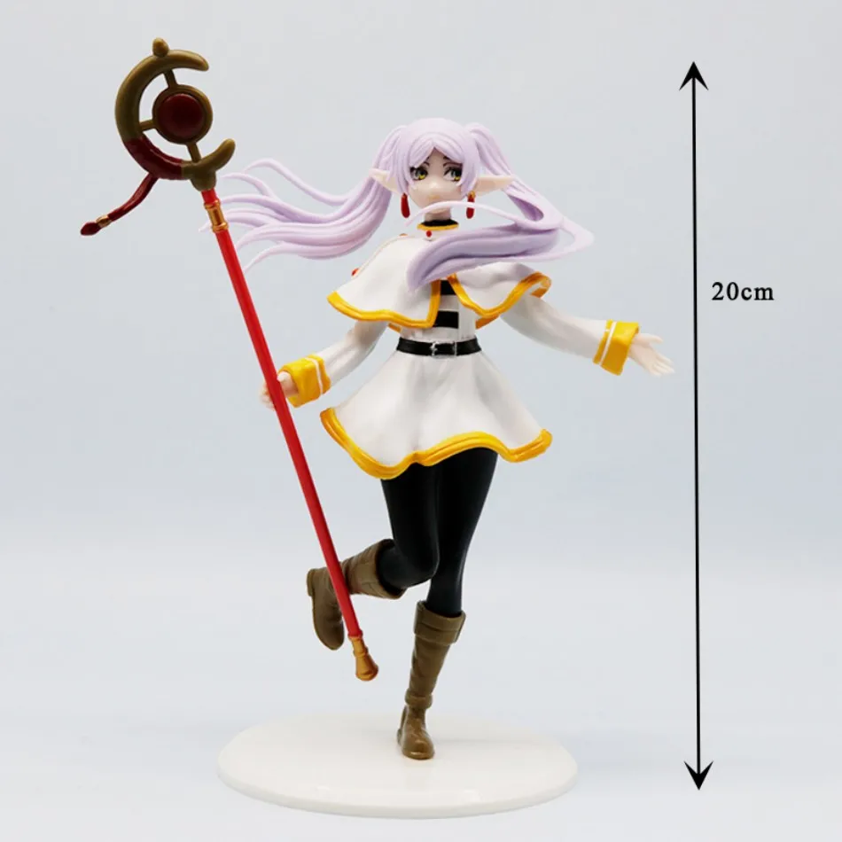 13-21cm Frieren Figur Frieren At The Funeral Figures Super Kawaii Cartoon Action Pvc Statue Cute Models Collection Dolls Gifts – Detail 12