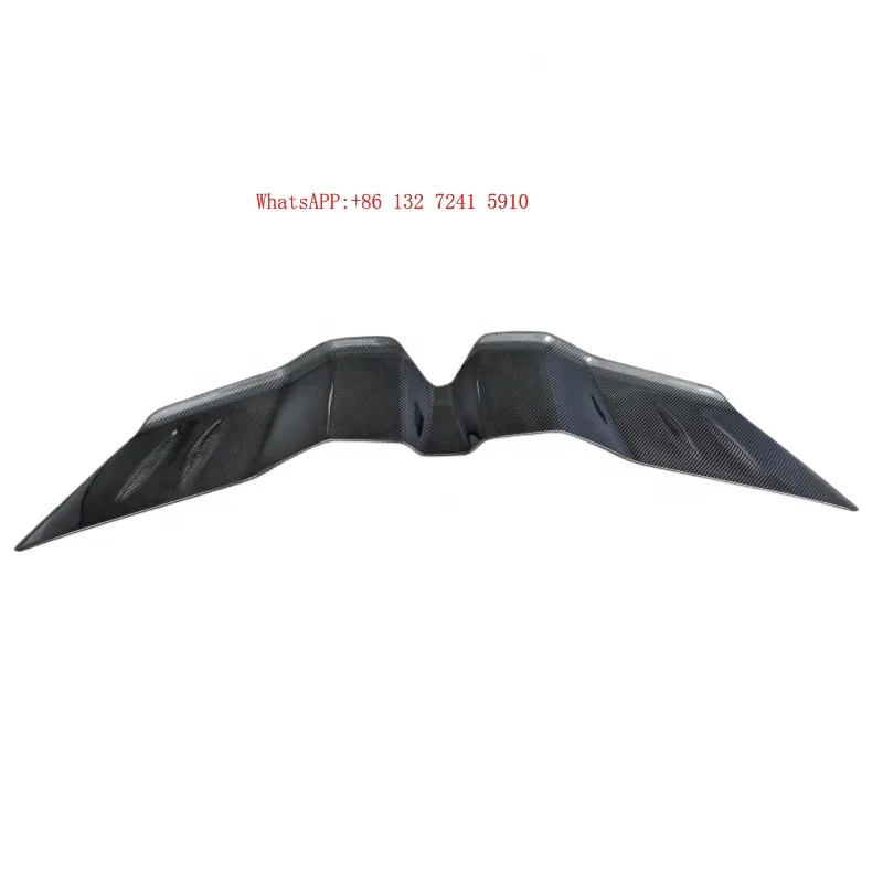 Upgrade M Style Dry Carbon Fiber Rear Spoiler Wing Trunk