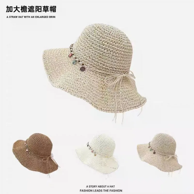 The foldable hat is perfect for summer outings and vacations providing shade on making face smaller