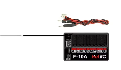 QX-MFLU HOt RC HT-10A Sender 10CH / F-10A Empfänger Fernbedienung PWM FHSS für RC Auto Schiff 4