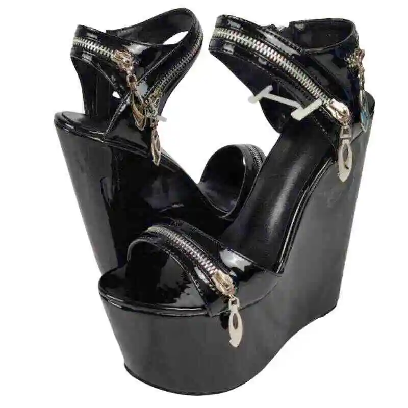 

2024 New European and American Sexy Sandals for Women's Summer Platform High Heels Thick Bottom shoes women Zapatos mujer