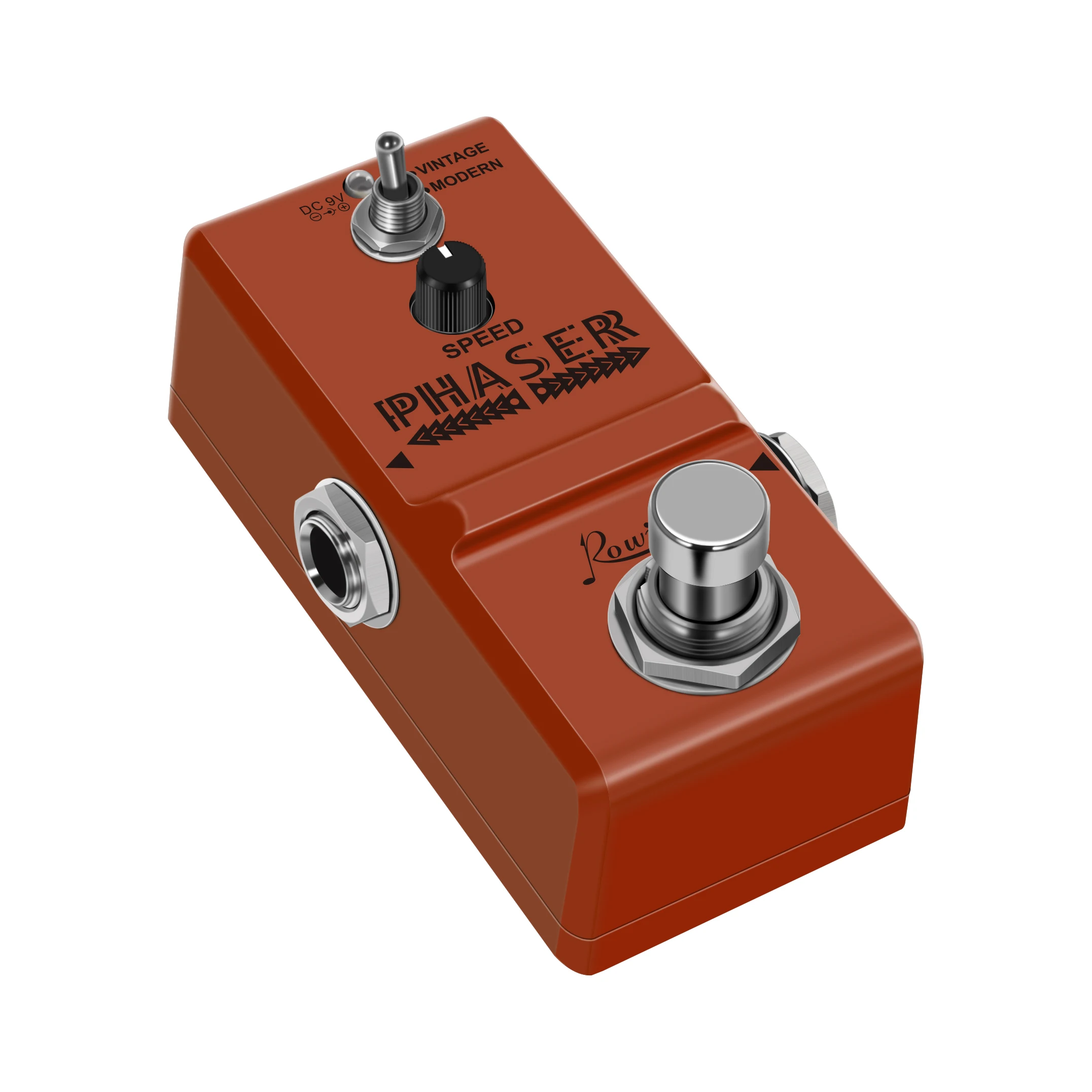 Rowin LN-313 Phaser Mini Guitar Effect Pedal Ture Bypass With Smaller Size To Save More Room On Your Board Full Metal Case