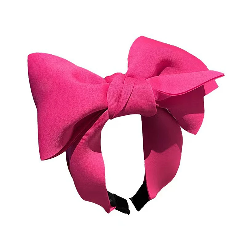 Y2k Large Bow Hair Hoop Headband For Women Girls Wide Hair Band Fashion Hair Accessories