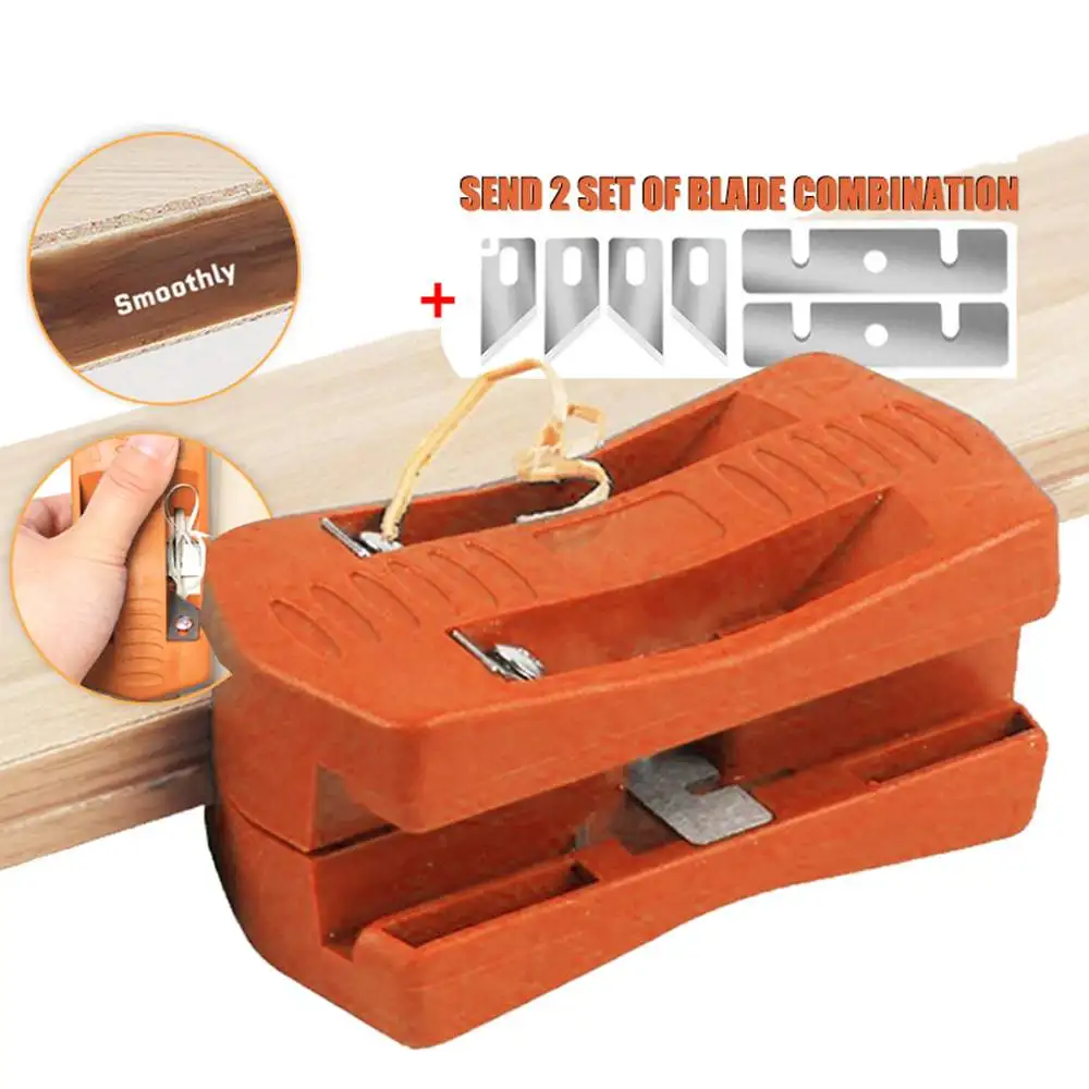 Double Edge Trimmer Side Banding Machine Wood Head Tail Trimming for Plastic PVC Plywood Manual Woodworking Hand Tool