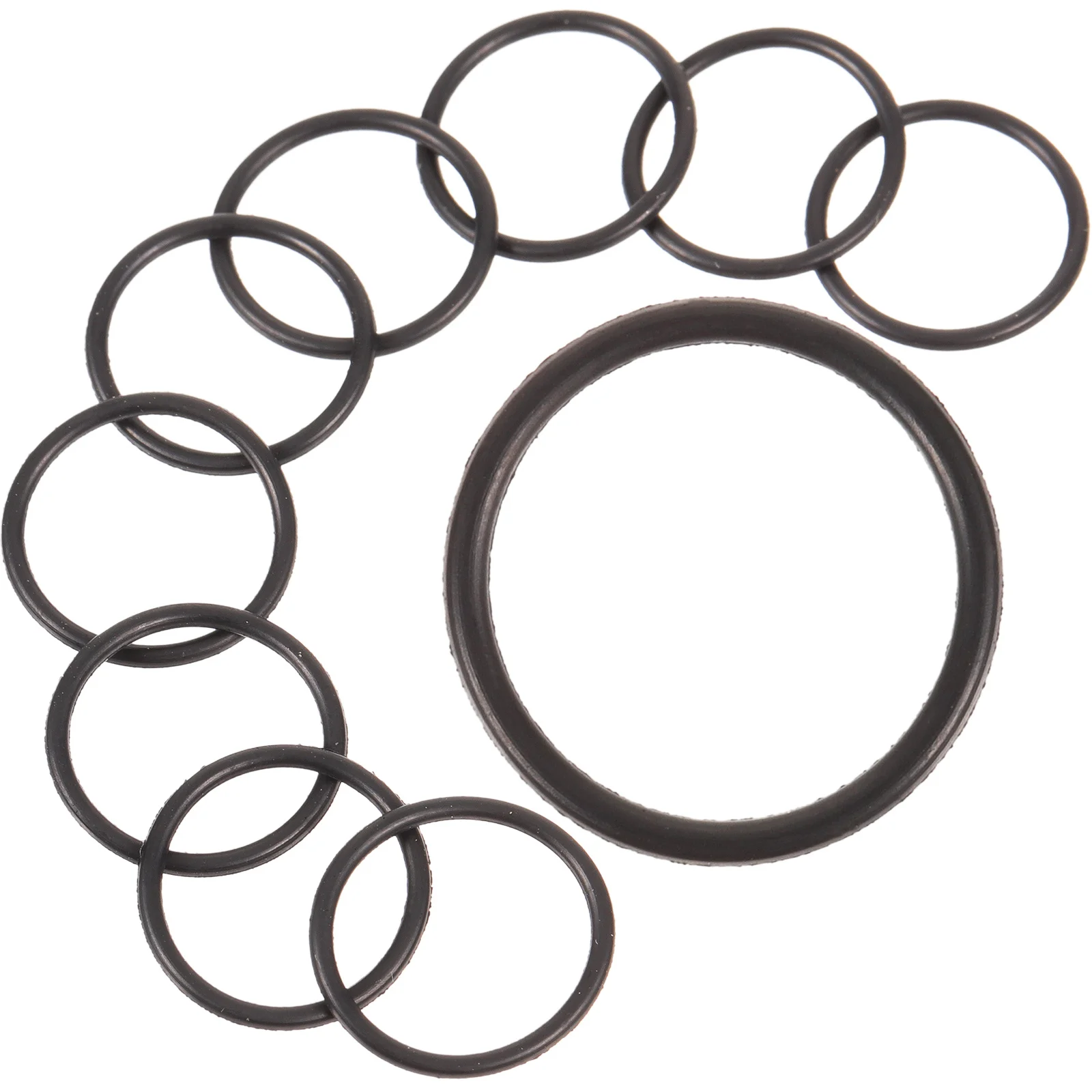 20pcs Trumpet Cornet Tuning Slide Rubber Rings Bumper Stopper Replacement Parts Repair Accessory Instrument Muffler